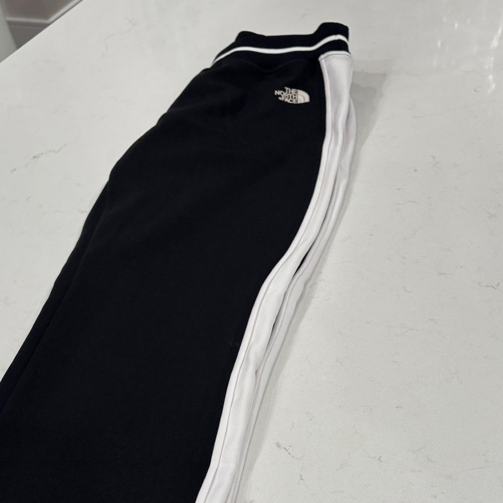 The North Face Black and White Track Pants